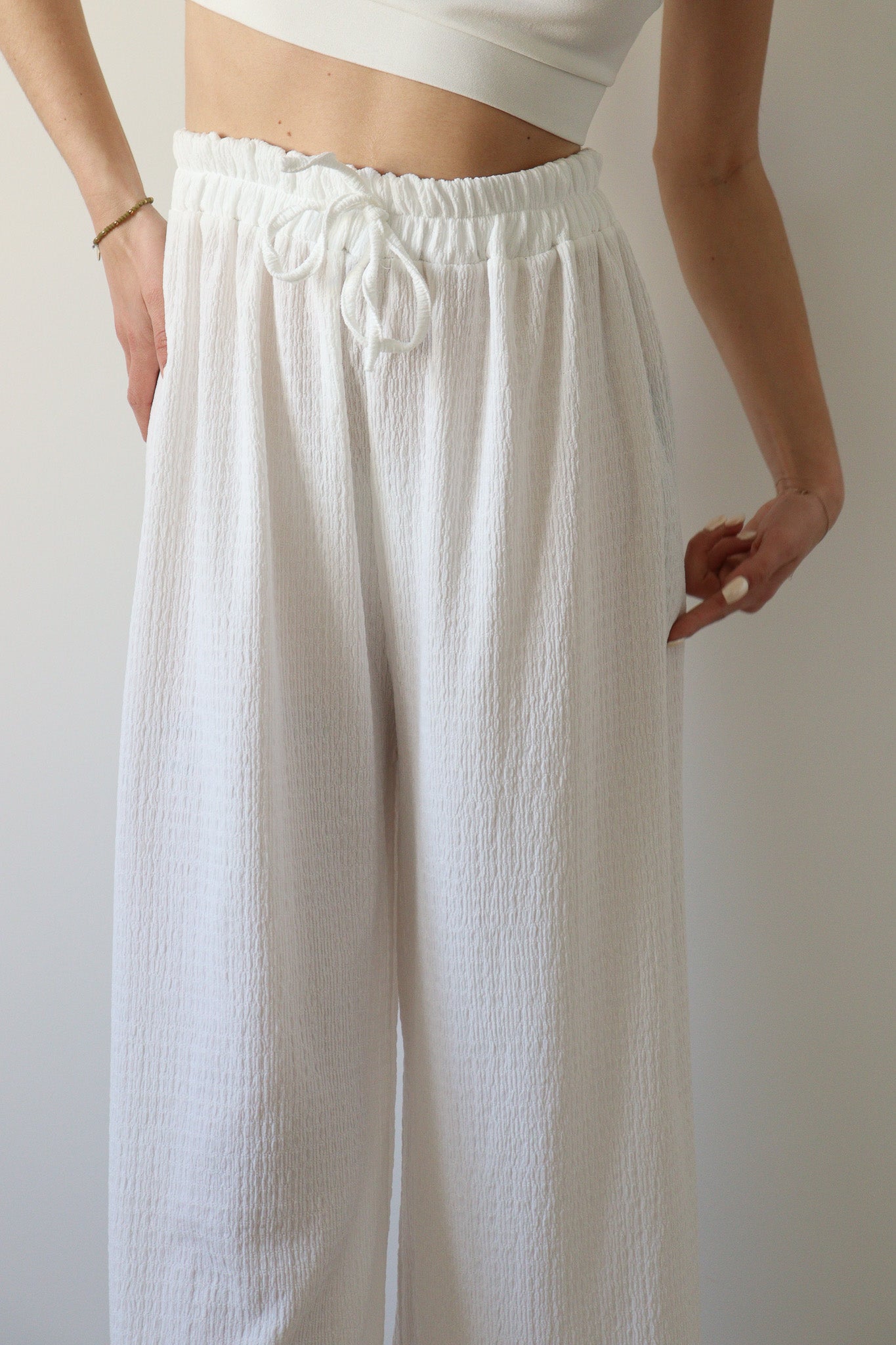 Pantalon Nina blanc