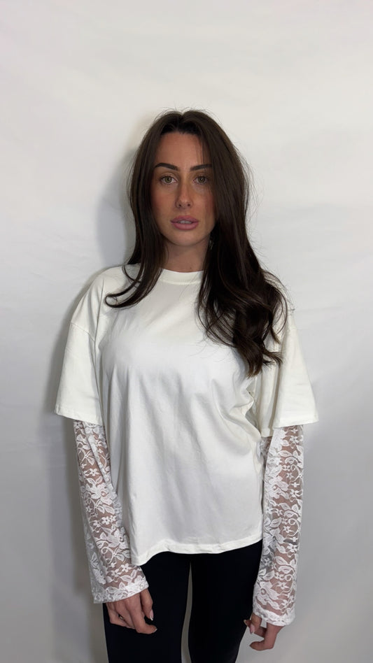 Tee-shirt Mia blanc