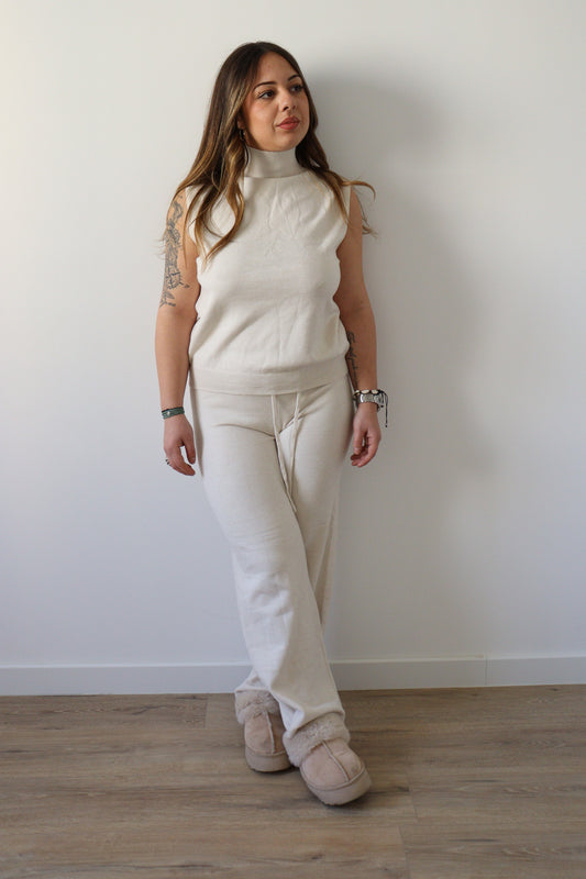 Pantalon Lina blanc