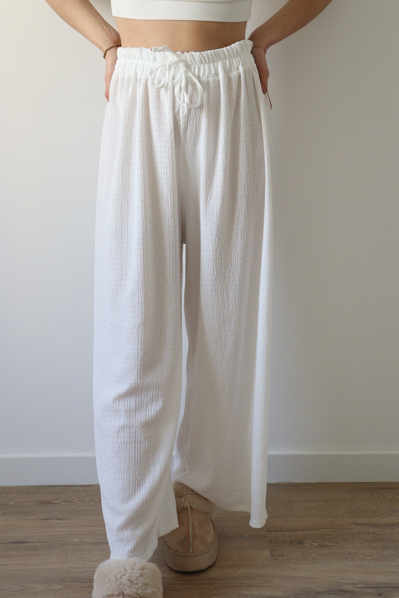 Pantalon Nina blanc